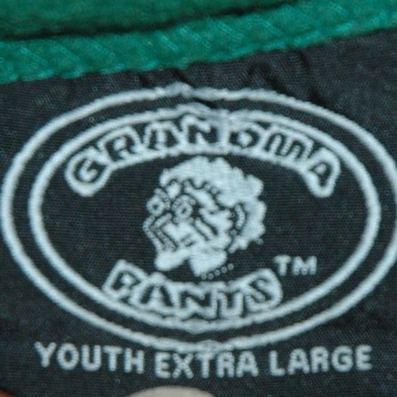 NDSU Bison Unisex Youth XL Grandma Pants Fleece Sleep Pants Lounge Pants - Picture 4 of 4